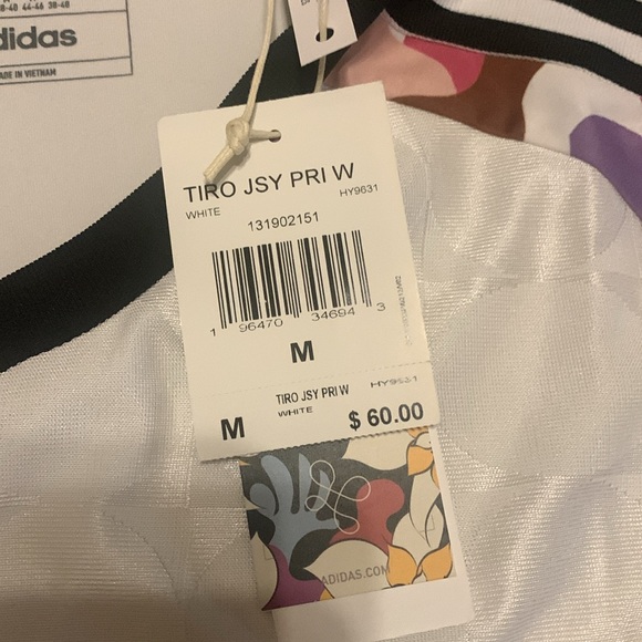 adidas Love Unites Aeroready Soccer Pride Pre-Match Warmup Jersey Women's NWT - Picture 3 of 7